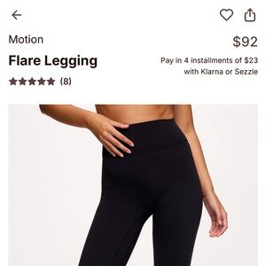 nuuds Motion Flare Leggings